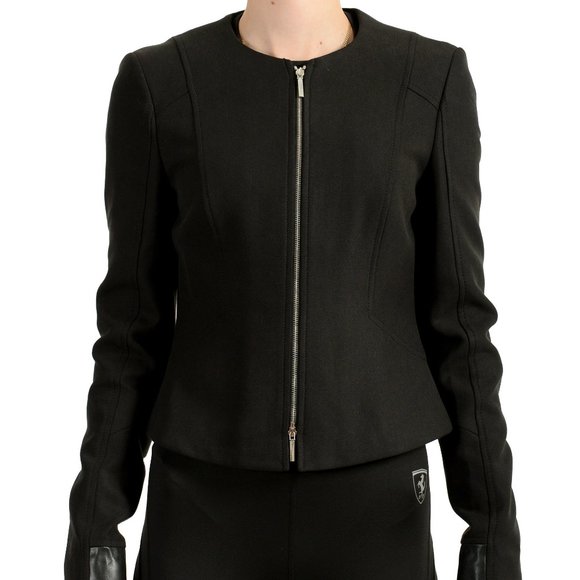 Hugo Boss Jackets & Coats Hugo Boss Womens Jaleta Dark Gray Full